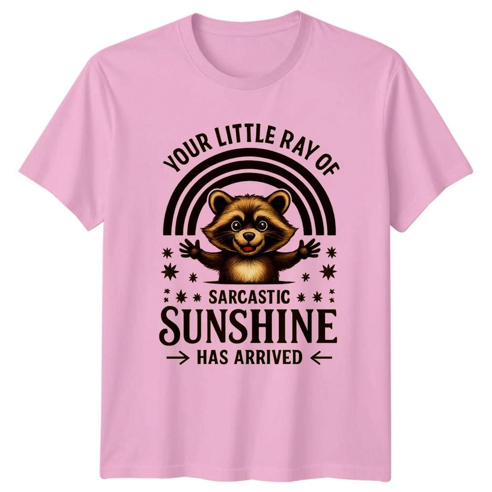 Your Little Ray Of Sarcastic TShirt Raccoon Humor Birthday Gift For Him And Her