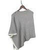 Plush Winter Cashmere Scarves Striped Long Shawl Elegant Imitate Cashmere Scarf  Student