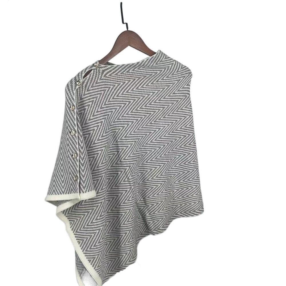Plush Winter Cashmere Scarves Striped Long Shawl Elegant Imitate Cashmere Scarf  Student