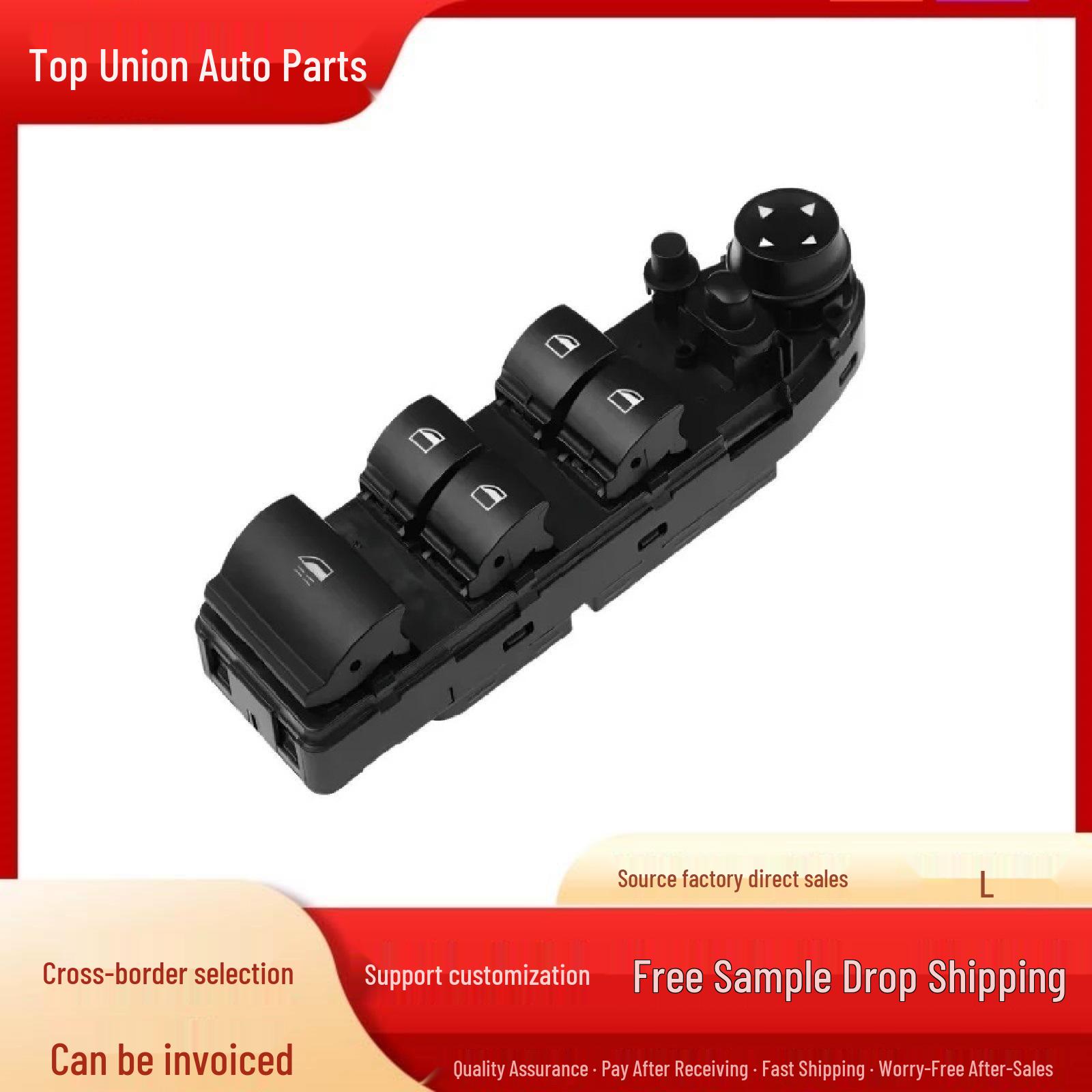 61319217365 fits BMWs with window lift and regulator control switches. YC