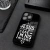 Funda de Teléfono de Vidrio con Versículo de la Biblia Cristiana para IPhone 12 17 15 14 13 16 11 Pro XS Max Plus Mini X XR E2020 Templado Coq