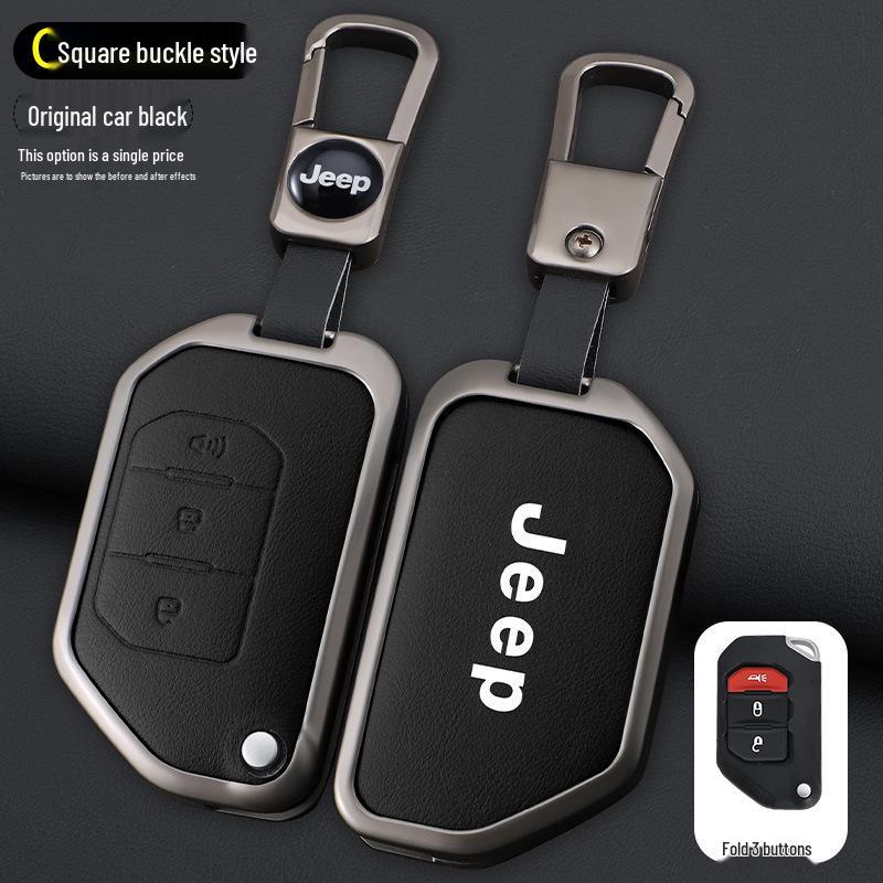 Jeep Wrangler Key Case for Sahara & Rubicon JK/JL Off-Road Modification