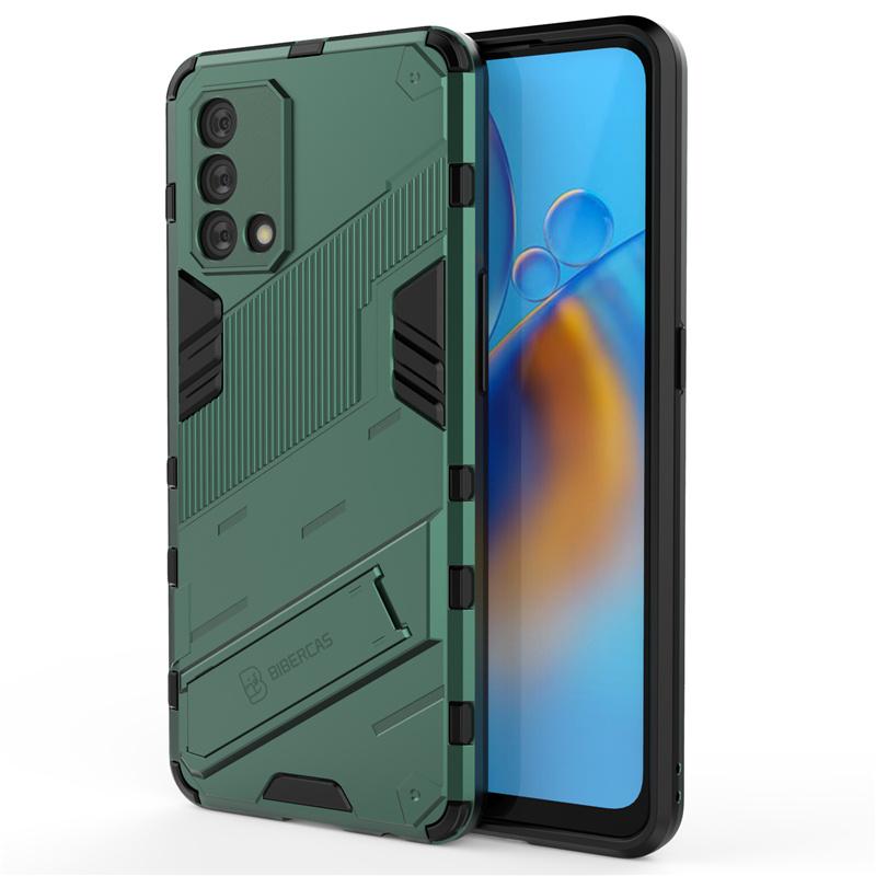 Phone Case For Reno 6 Lite Cover For OPPO Reno6 Reno 6 Lite Capas Shockproof Bumper Kickstand Cover For OPPO Reno 6 Lite Fundas