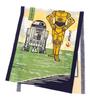 Marushin Tenugui Star Wars Made in 34 x 90cm (Tenugui) Cloud/Droid, 100% Cotton, Japan, 2535030800,