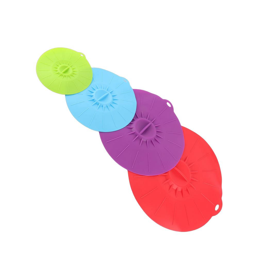 5 Sizes Silicone Suction Sl Lids Set Bowl Cup   Microwave Food Storage Sling Lid New