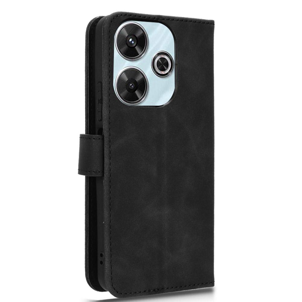 For Xiaomi Redmi 13 5G/13 4G/Note 13R 5G Case Scratch-Proof PU Leather Flip Phone Cover