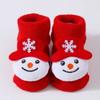Terry Socks for Infants 0-12 Months Christmas Pattern Warm Cotton Socks Warm & Protective Socks for Indoor & Outdoor Use