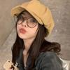 Retro Cotton Octagonal Hat With Wide Brim For Casual And Stylish Women