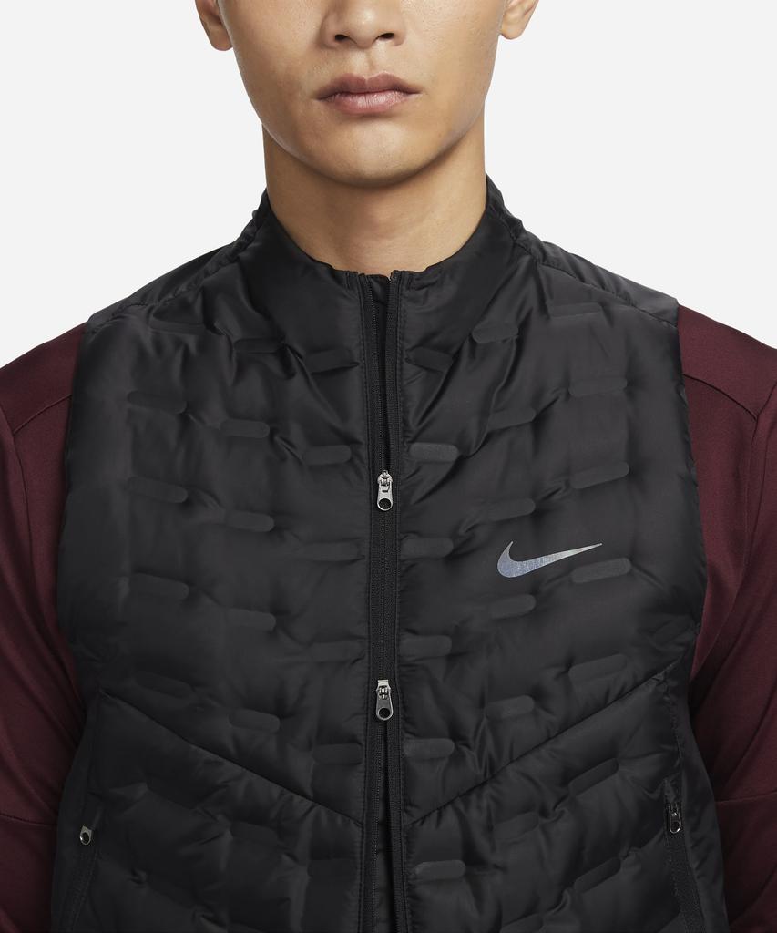 Nike Therma Fit Adv Repel Down Running Vest M - Black / Fb7543-010