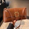 2025 Autumn and Winter Fashion French Small Square Bag Shoulder Messenger Bag Niche Design Commuter Hand-held Underarm Handbag