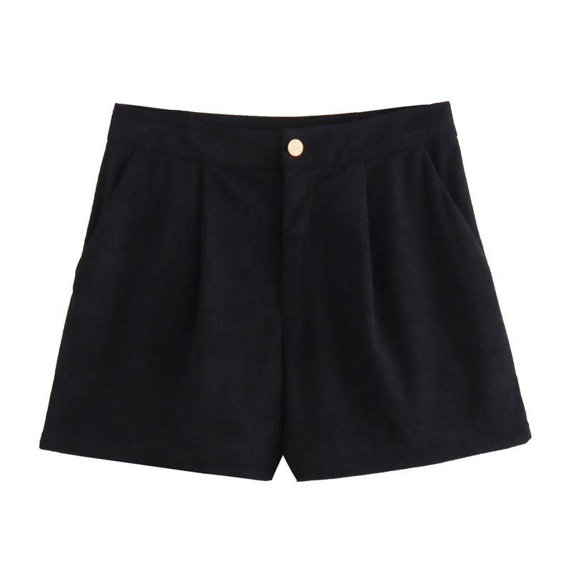 

Jnleaog Autumn New Women s Clothing Fashion Style French Style Design Fashion Minimalist Pure Color Casual Style Shorts Shorts L