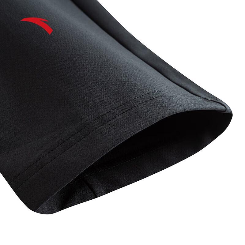 Anta Men's Winter Woven Straight-Leg Running Pants