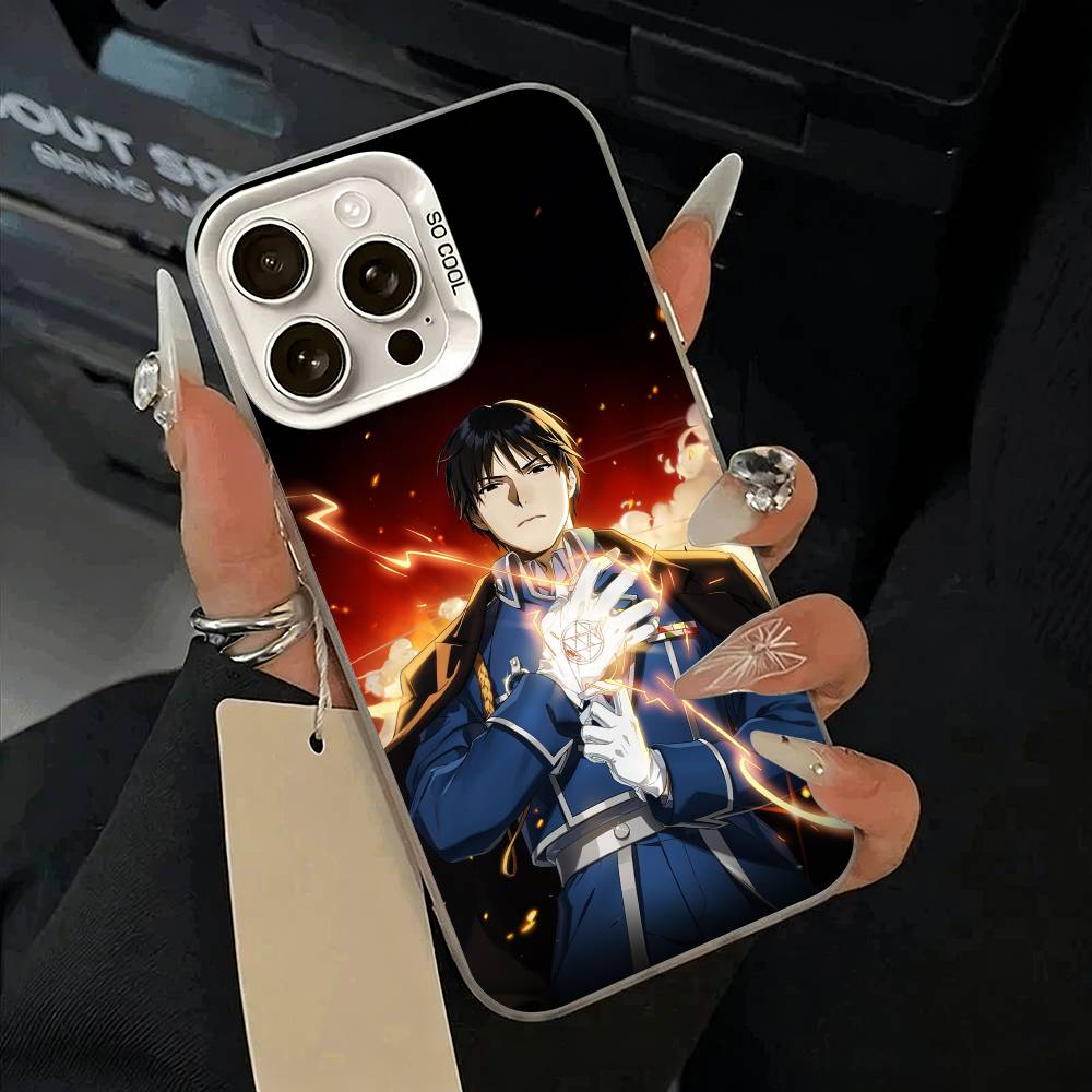 Beliebtes Anime-F-Fullmetal -Alchemist Handyhülle Für IPhone 17 Air 16 15 14 13 12 11 Pro Max Weiß  Silber  Hartschale