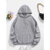 Angel Pattern Printed Men's Hooded Sweatshirt, Casual Polyester Hooded Sweatshirt, Regular Length, Comfortable All Year Round