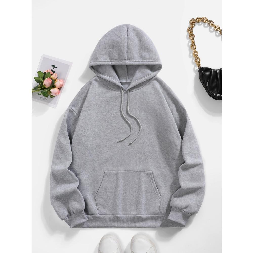 Angel Pattern Printed Men's Hooded Sweatshirt, Casual Polyester Hooded Sweatshirt, Regular Length, Comfortable All Year Round