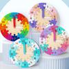 Children's Educational Digital Clock Baby Wooden Kindergarten Early Education Creative Toys