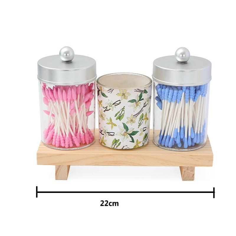 Bandeja de Madera Soporte Pedestal Madera Tocador Manos Jabón Vela Aromática Soporte Almacenamiento Bandeja Cocina Soporte Condimentos Decoración Hogar