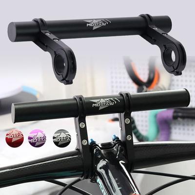 Support d'extension de guidon en alliage d'aluminium 10/20/30cm Support de lampe pour VTT Vélo de route
