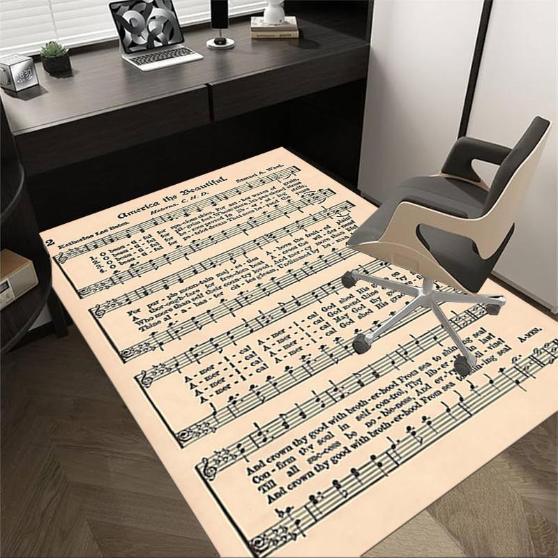 

1PC America, Beautiful Non-Slip Floor Carpet Compatible for Office&Living Room&Bedroom&Dining room - Flat- Soft & Pattern, Vibrant Colors-W236 60cm by 90cm