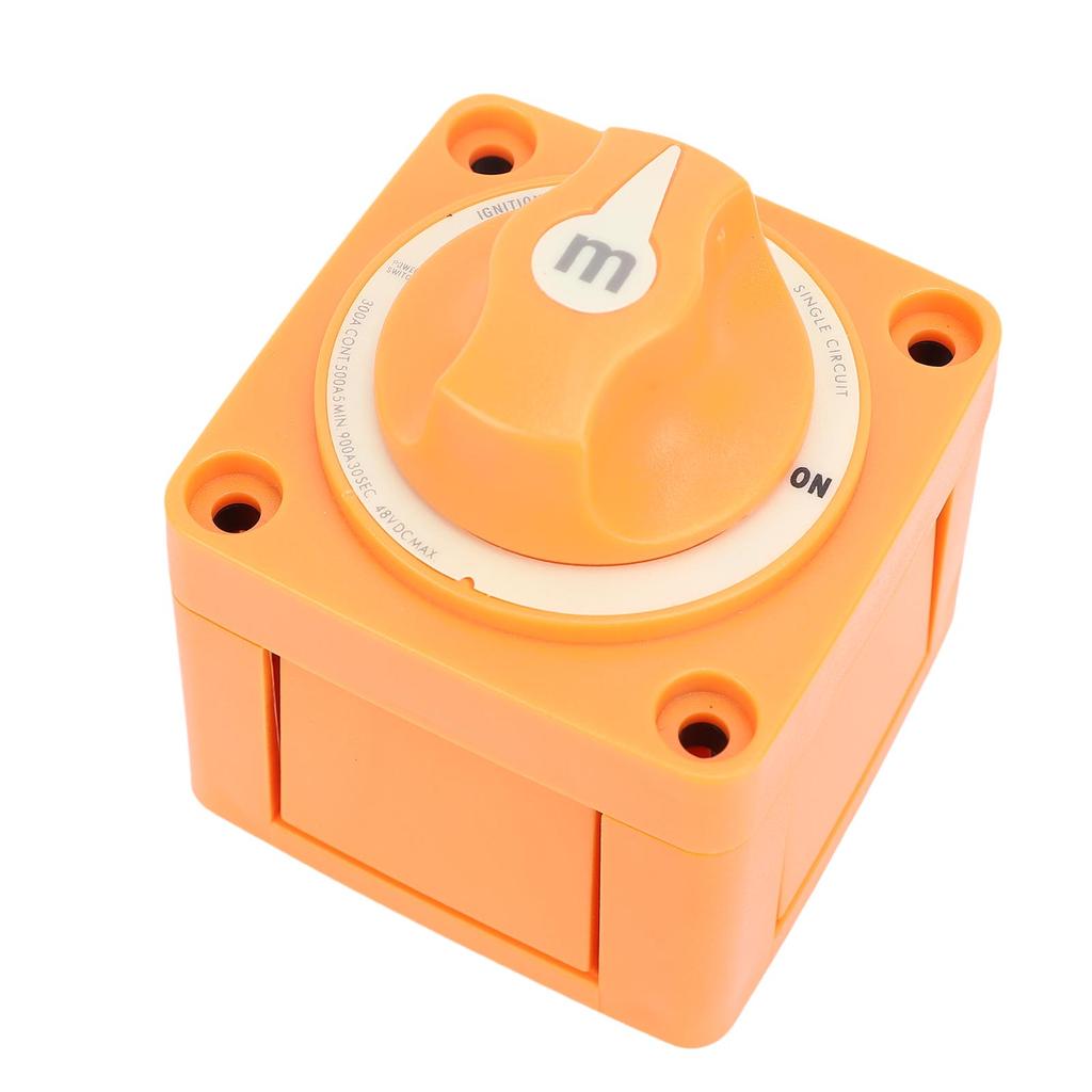 300A Marine Battery Switch Single Circuit ON Off Battery Switch with Knob Battery Disconnect Switch