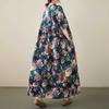 Summer Literary Plus Size Plus Flower Bohemian Skirt