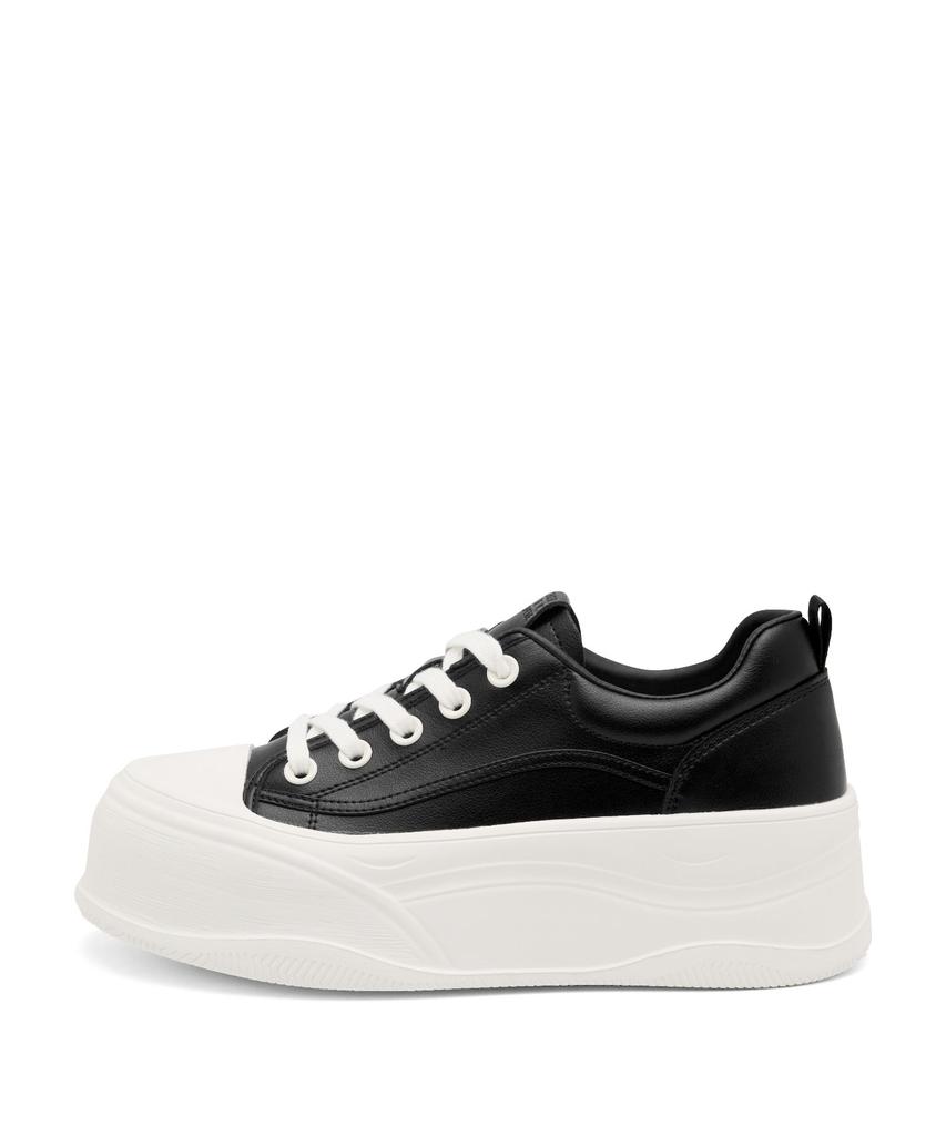 Spur Clod Pureness Cow Leather Sneakers 5.5Cm -Ws7032 (2Color)