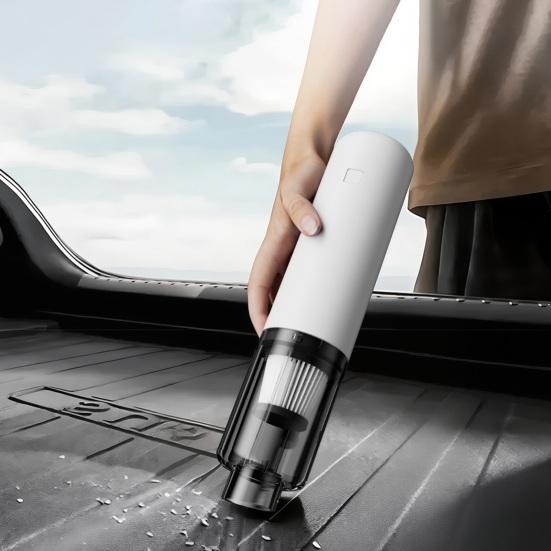 Car Vacuum Cleaner, Handheld 6000Pa Vacuum Cleaner and Air Duster, Portable Wireless Vacuum, Strong Suction Machine with Dual-Mode Blowing and