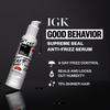 Igk Good Behavior Supreme Seal Anti Frizz Serum 1.7 Oz