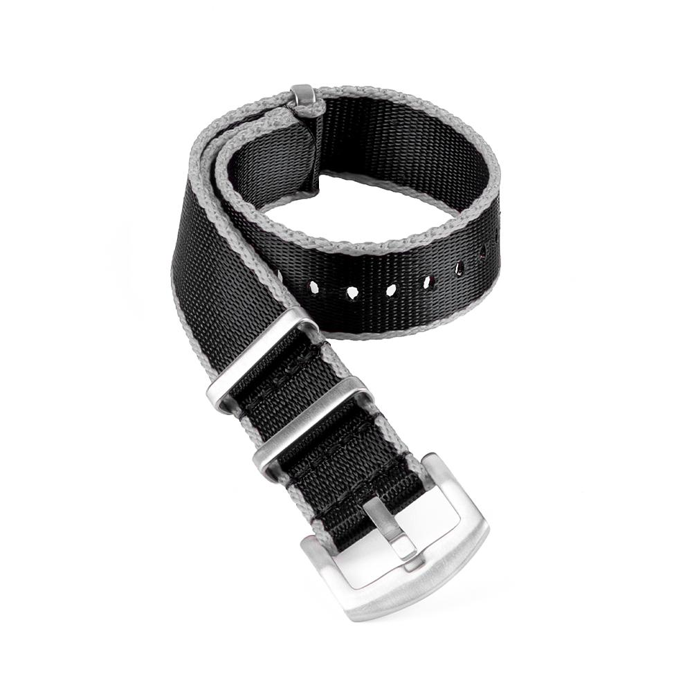 Nylon Watch Strap 18mm 20mm 22mm For Samsung Galaxy watch For Huawei watch GT Sports Strap Fabric Wristband Belt Stainless Steel