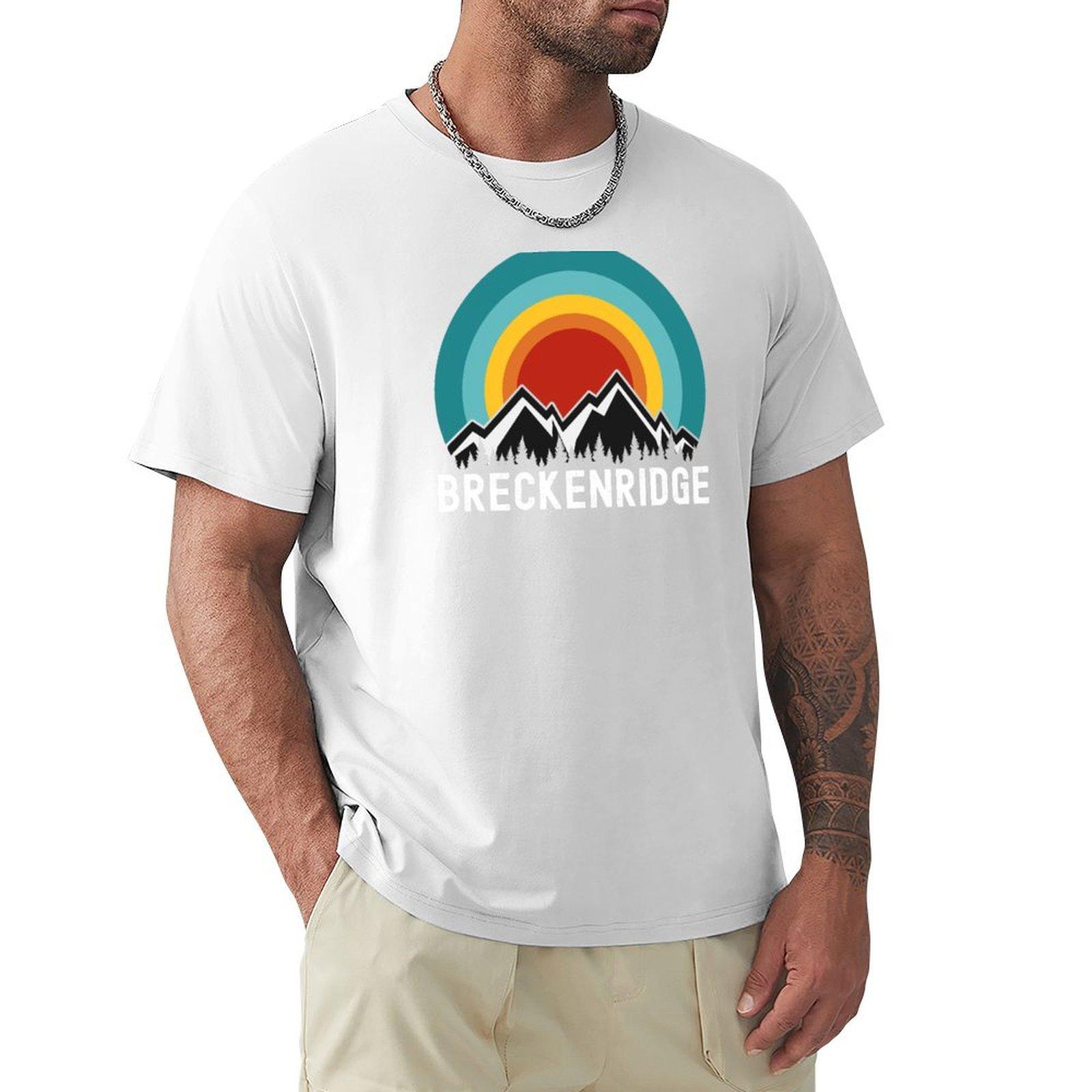 Breckenridge Skiing Tshirt Sun Block Outdoor Tshirt S
