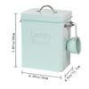 Lid Tin Box Covered Removable Sealed Box Washing Powder Box Washing Dispenser Laundry Container