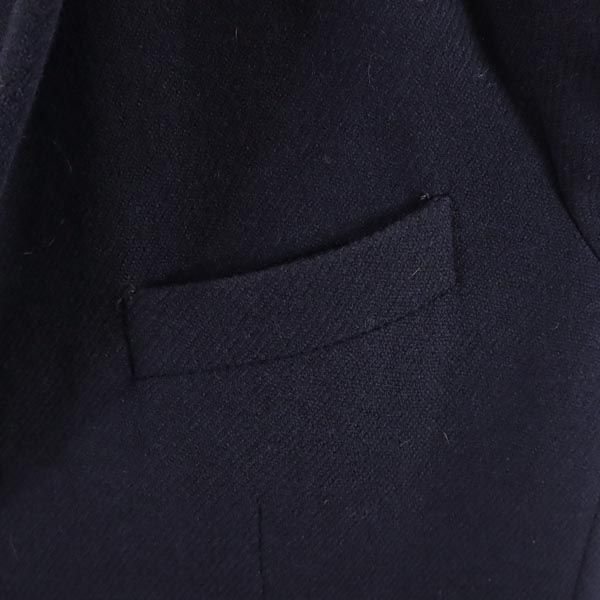 Emporio Armani Made In Italy Wool Tailored Jacket Navy Men's Used