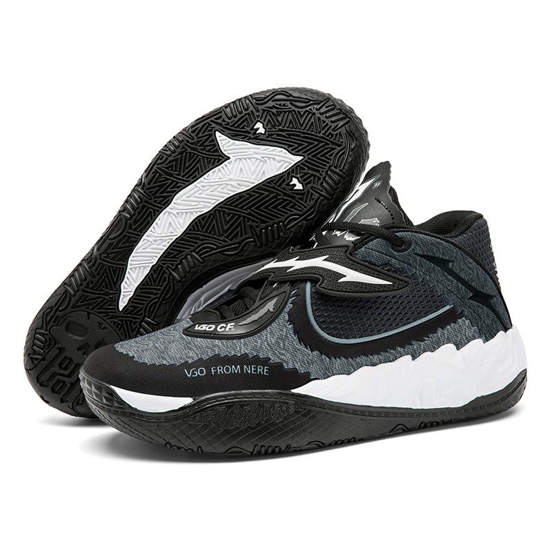 

. Баскетбольные кроссовки три мяча 5-го поколения на липучках резиновая подошва цементная площадка боевые ботинки баскетбольные кроссовки молодежные тренировочные спортивные кроссовки 44