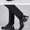 Men's Genuine Leather Cowhide Loafers - Formal Slip-on Shoes