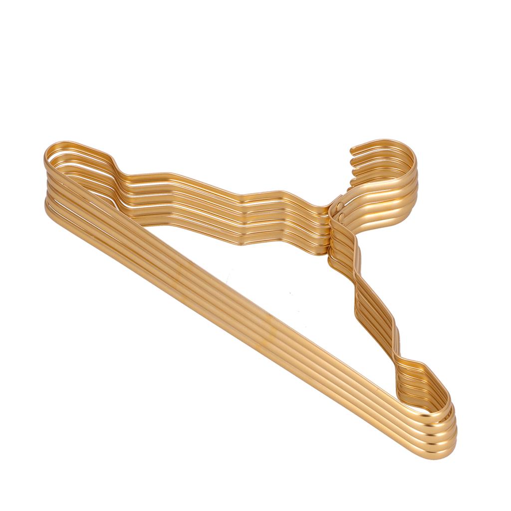 10Pcs Clothes Hanger WearResistant Enlarged Thickened SpaceAluminum NonSlip Clothes Hanger with