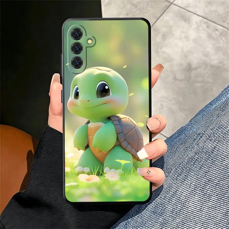 Cartoon Ocean Sea Turtle Soft Phone Case for Samsung A17 A37 A57 A16 A26 A36 A56 A15 A25 A35 A55 A14 A24 A34 A54 A13 A23 A33 A53