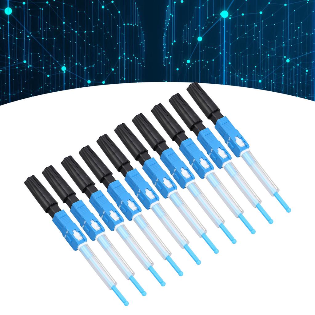 Optic Connectors, Efficient Connectivity, Tail Structure, Simplified Design, Optic Quick Connector with Portable Dust Cover