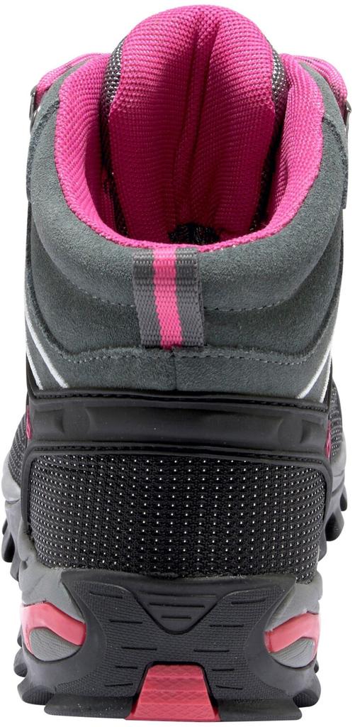 Women's CMP Rigel Mid Waterproof Trekking Shoes Grey/fuxia/ice