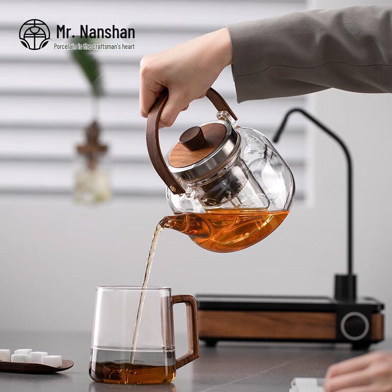 Nanshan Automatic Heat-Resistant Glass Health Tea Pot Set