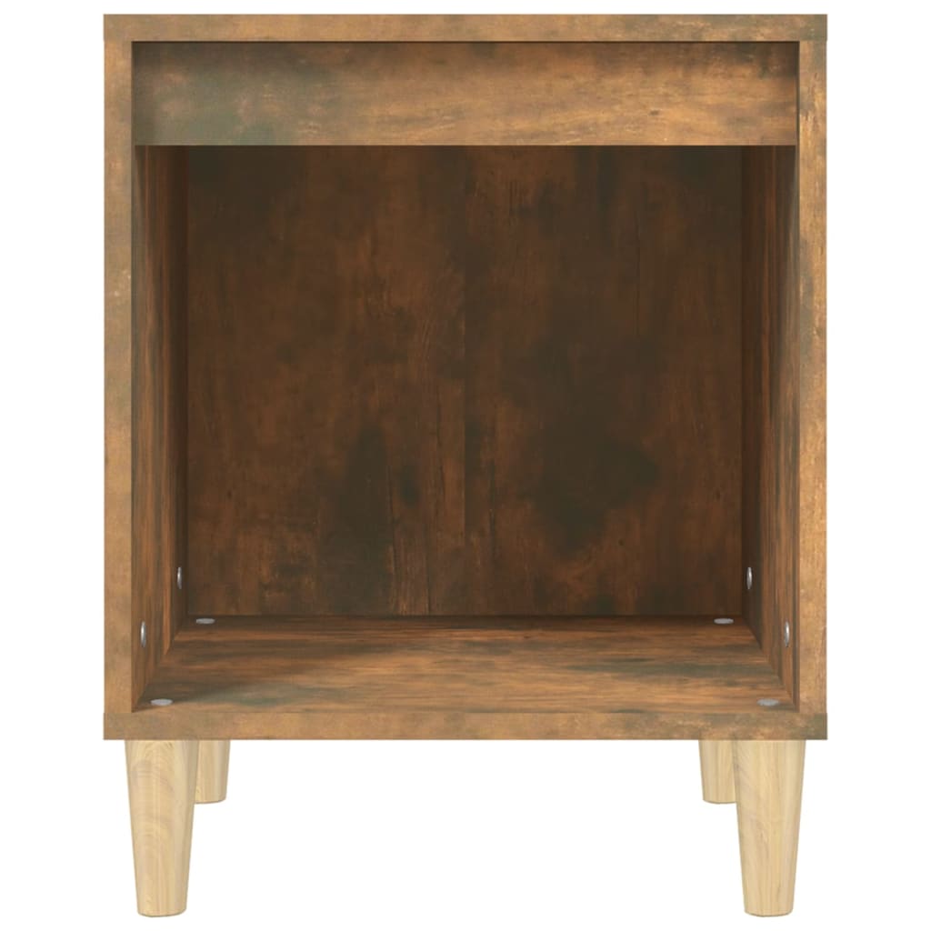 Nightstands 2 pcs Smoked Oak 40 x 35 x 50 cm
