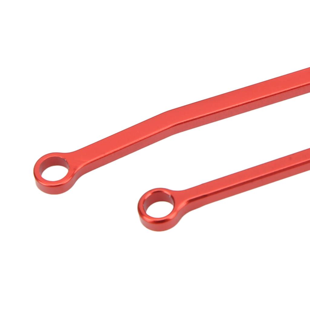 RC Chassis Links Steering Tie Rods Aluminum Alloy Upgrade Parts for FMS FCX24 1Celsius24 Crawler
