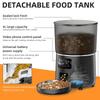 APP Control 5G WiFi Pet Feeder Camera 1080P HD Double Bowl Dog Food Dispenser Automatic Smart Pet Feeder 4L with Camera 2k