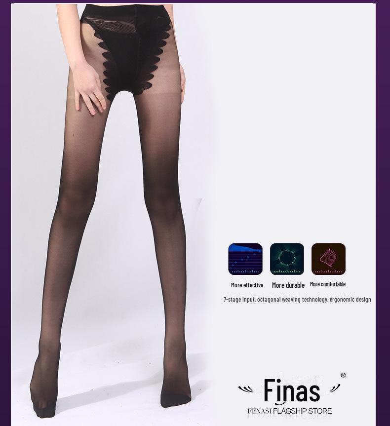 Fenna Women's 15D Micro Pressure Thin Spring and Summer Stockings