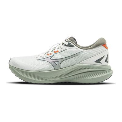 ASTRO PLUS ריפוד עמיד בפני החלקה נושם תמיכה נמוך נעלי ריצה יוניסקס שמפניה לבן Mizuno D1GH251105