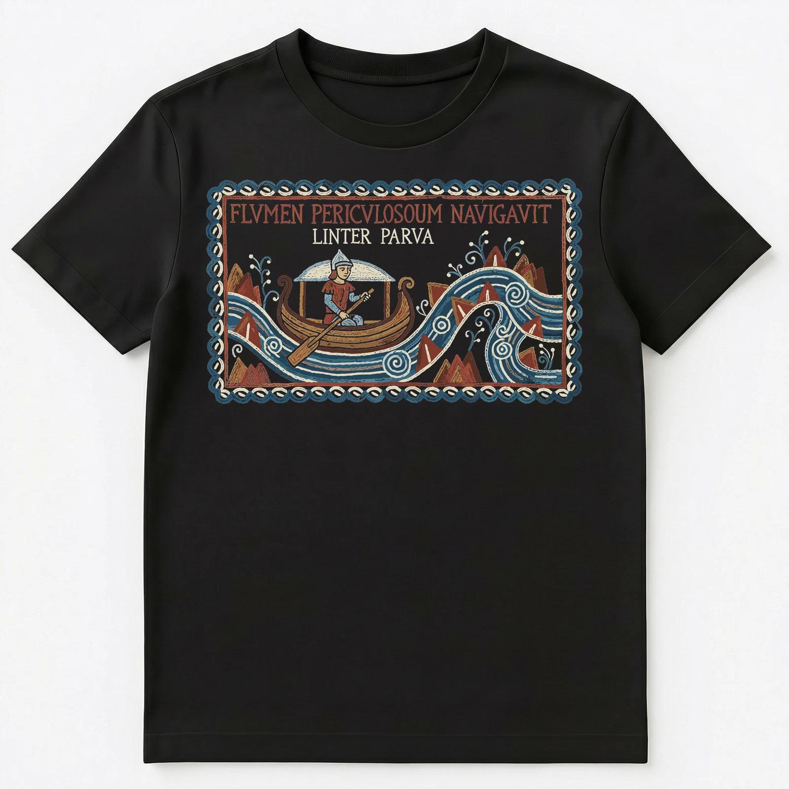 Historian Enthusiast Dangerous River Medieval Tapestry Unisex T-Shirt M