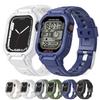 Cinturino per Apple Watch Ultra 49mm 45mm 44mm 41mm 40mm Cinturino in silicone per Iwatch Serie 8 7 6 Se 5 4 Bracciale con copertura protettiva