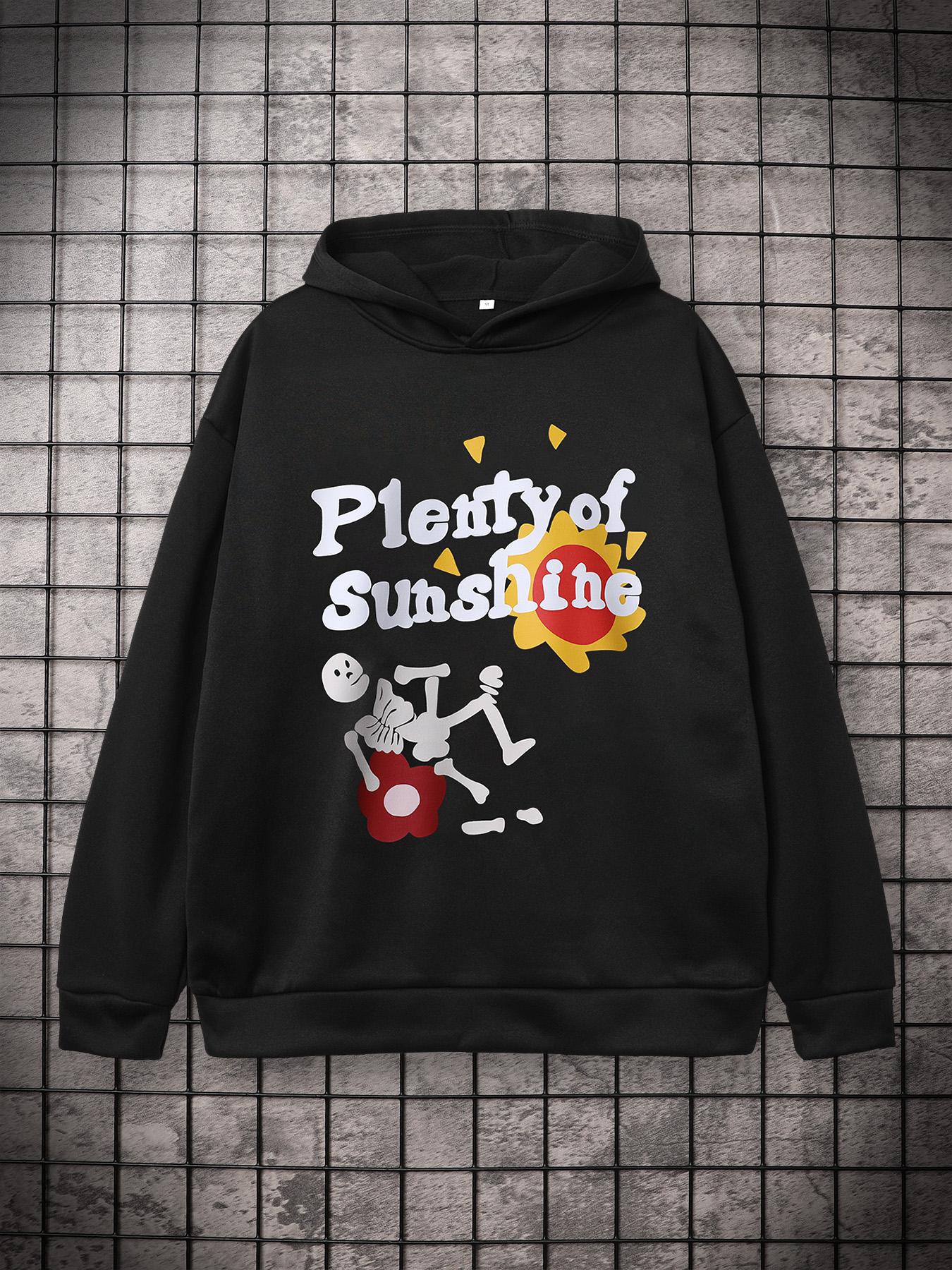 

Толстовка с забавным мультяшным принтом для мужчин, осенне-зимняя свободная уличная одежда, повседневный пуловер, топ