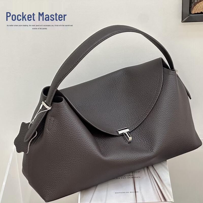 

Dou Xiaozhu First Layer Cowhide Pillow Handbag