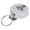 Stainless Steel Pull Ring Retractable Key Chain Steel Wire Recoil Key Holder for OutdoorsType 2