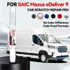 Paint Repair Pen Touch Up Scratch Remover DIY Auto Accessories For SAIC MAXUS EDeliver 9 Aurora Silver Black Blanc White Blue